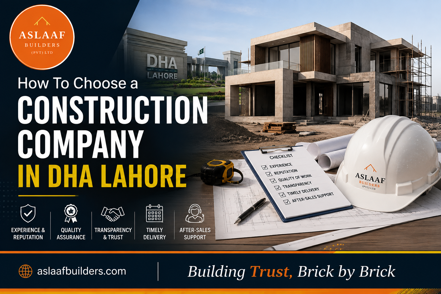 How To Choose a Construction Company in DHA Lahore