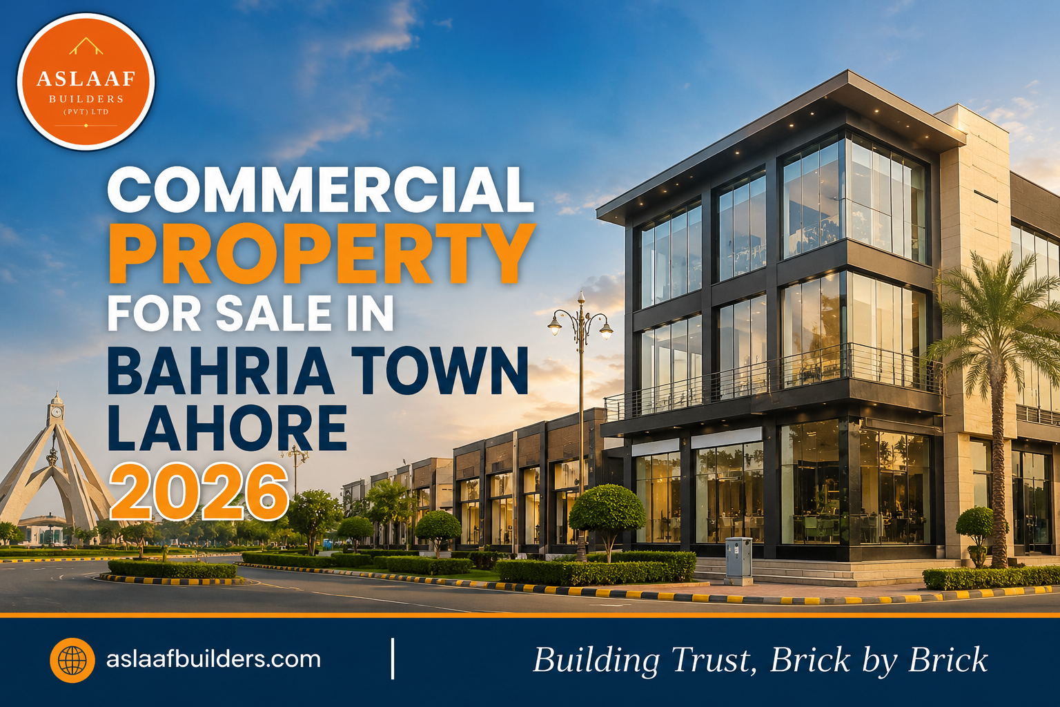 Commercial Property for Sale in Bahria Town Lahore 2026