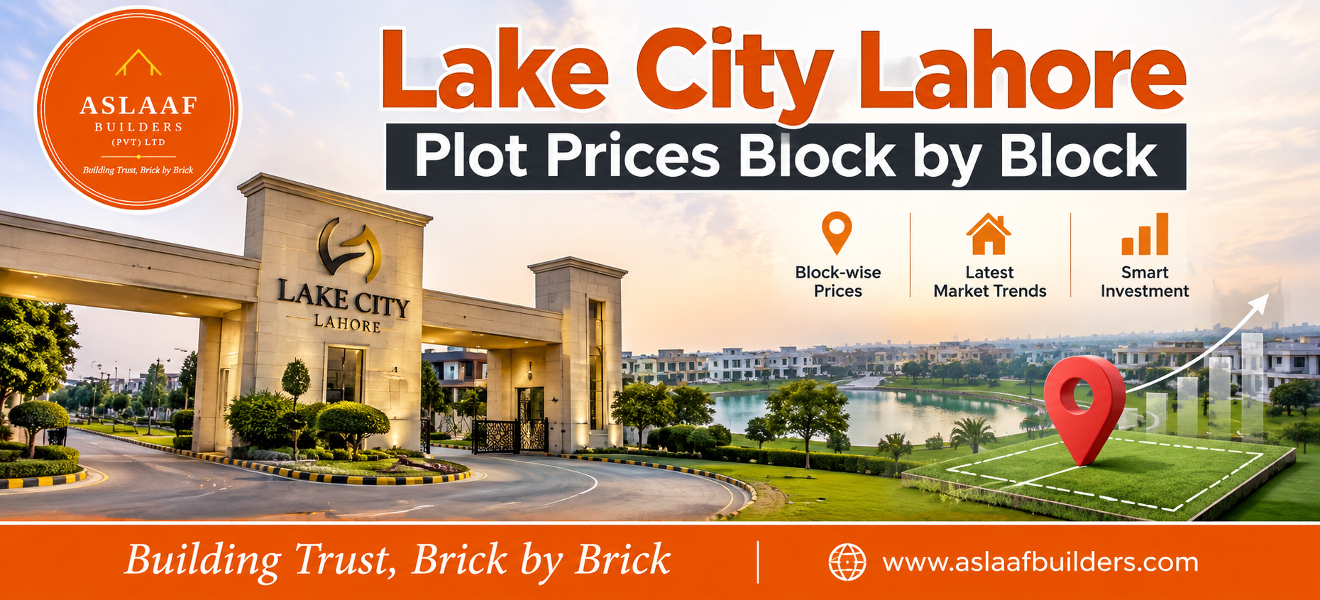 Lake City Lahore Plot Prices Block by Block