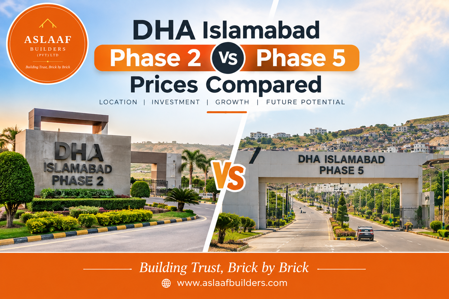 DHA Islamabad Phase 2 vs Phase 5 Prices Compared
