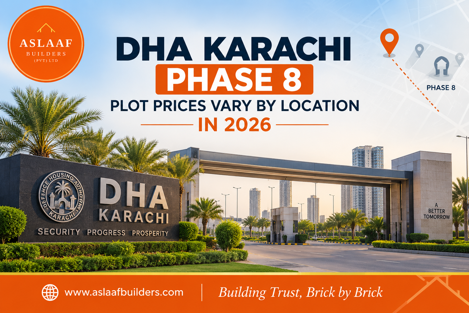 DHA Karachi Phase 8 Plot Prices Vary by Location in 2026