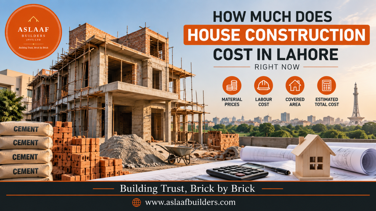 How Much Does House Construction Cost in Lahore Right Now