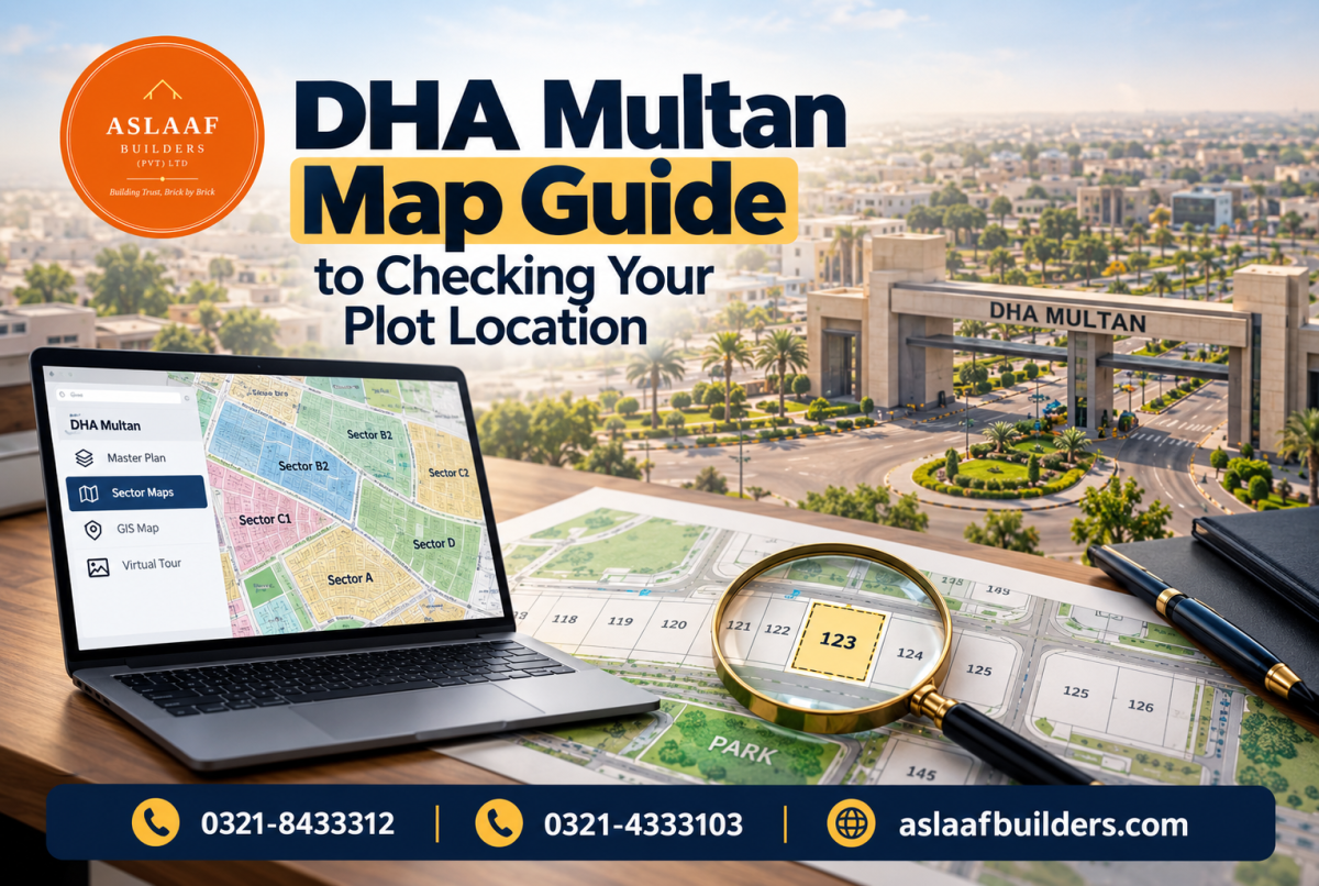 DHA Multan Map Guide to Checking Your Plot Location