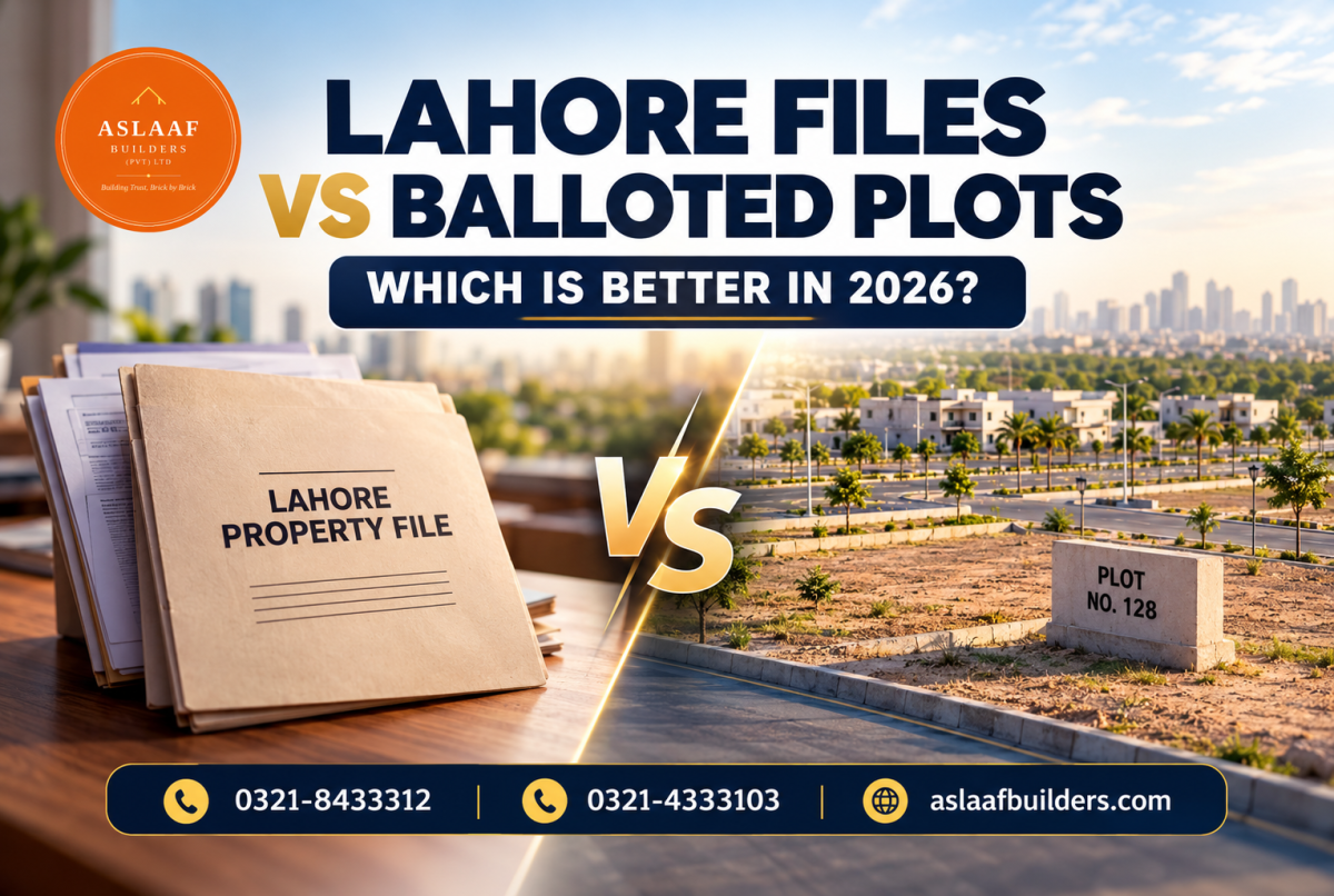 Lahore Files vs Balloted Plots: Which is Better in 2026