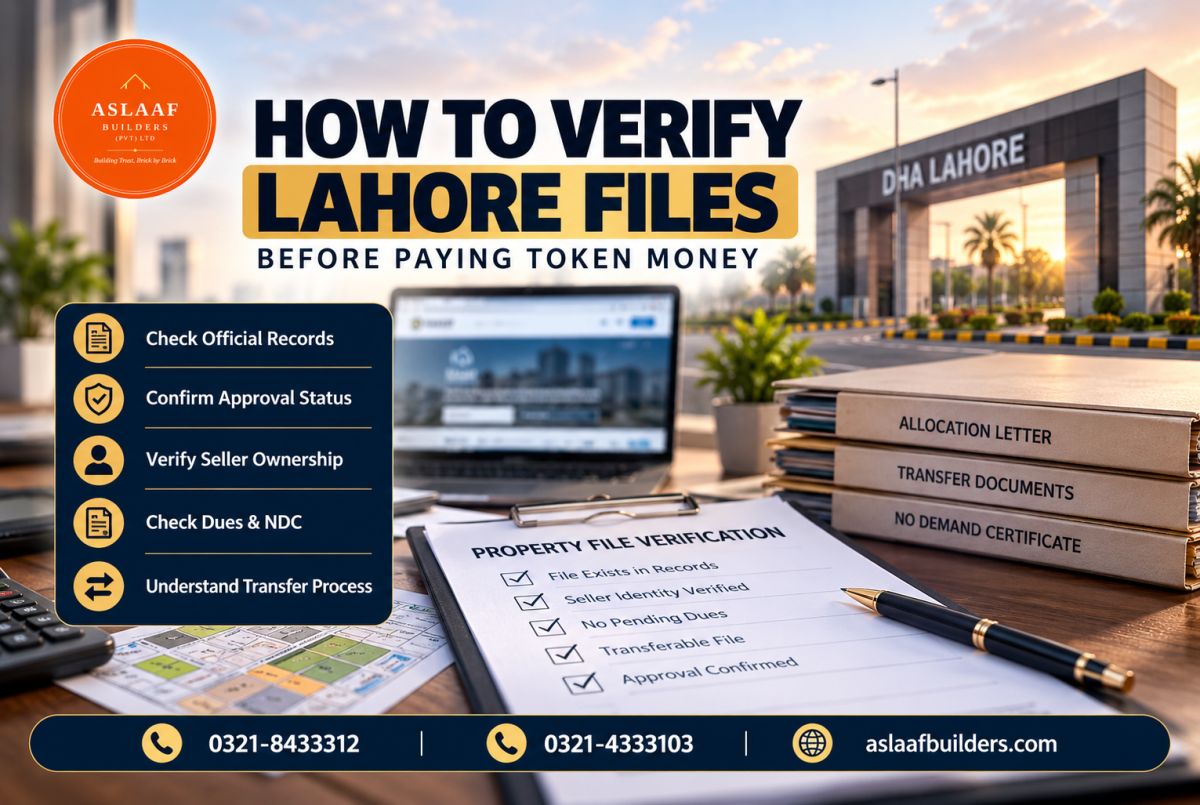 How to Verify Lahore Files Before Paying Token Money