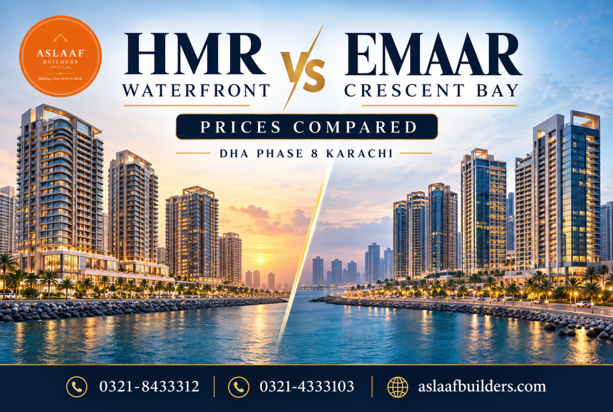 HMR Waterfront vs Emaar Crescent Bay Prices Compared