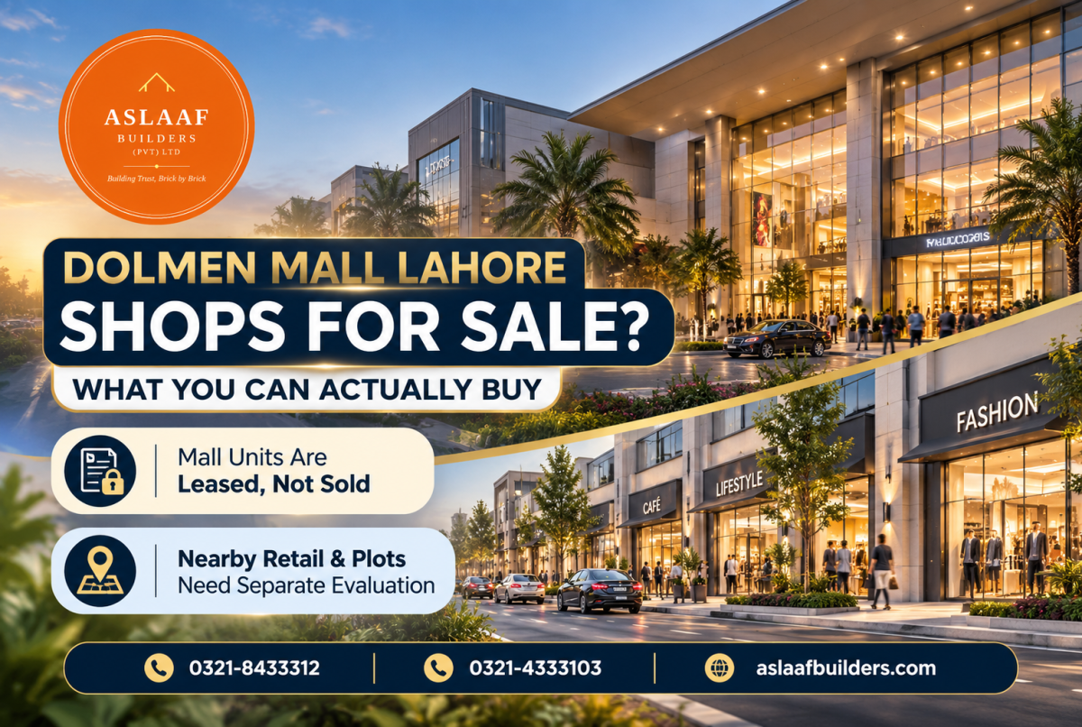 Dolmen Mall Lahore Shops for Sale and What You Can Buy