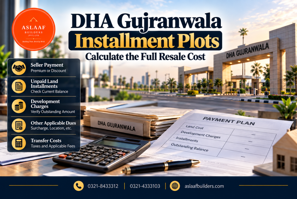 DHA Gujranwala Installment Plots and the Real Resale Cost
