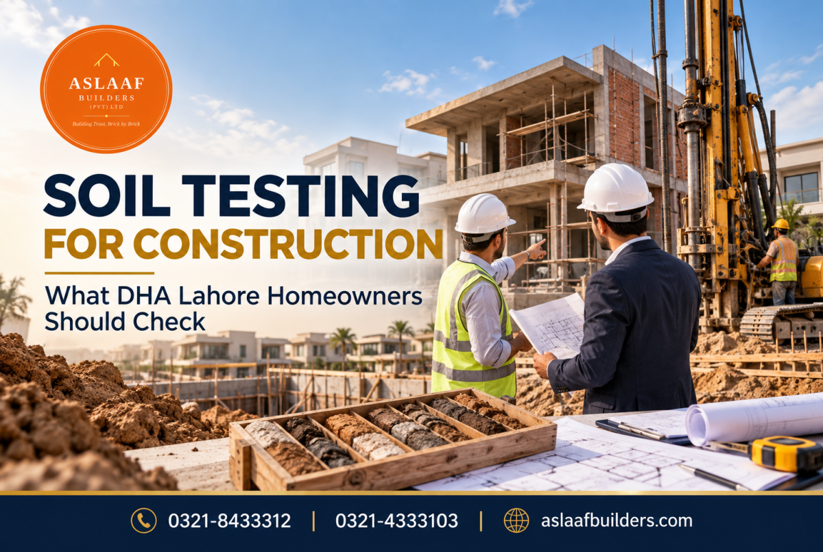 Soil Testing for Construction in DHA Lahore: What Homeowners Should Check