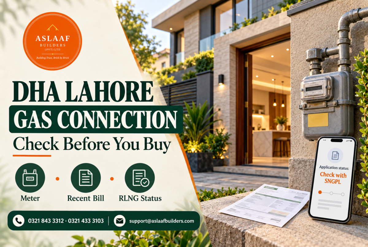 Buying a House in DHA Lahore? Check the Gas Connection First