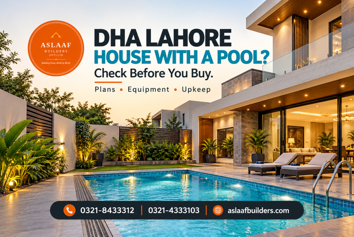 Buying a DHA Lahore House With a Pool? Count the Costs Before You Dive in