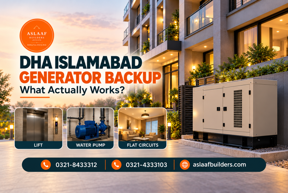 DHA Islamabad Generator Backup: What Actually Works During an Outage?