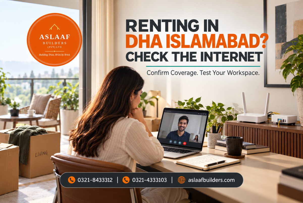 Renting a DHA Islamabad Apartment? Check the Internet Before You Move