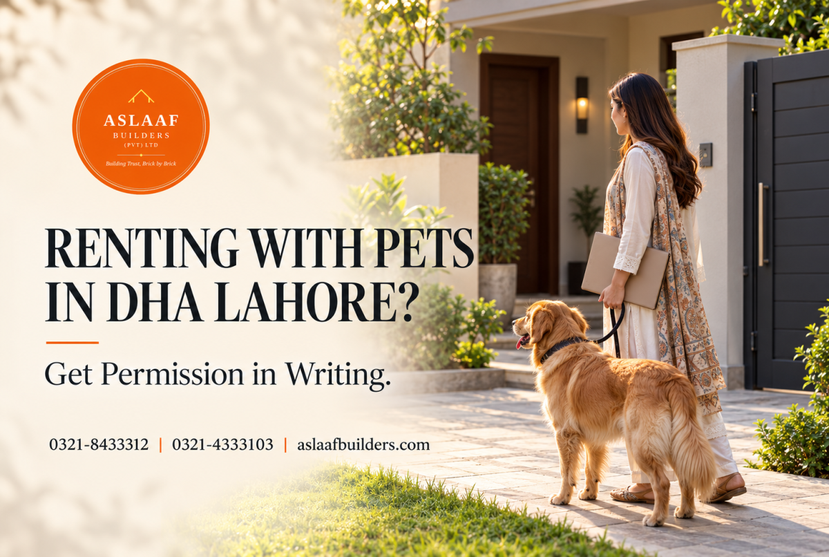 Pet-Friendly House for Rent in DHA Lahore? Get Permission in Writing