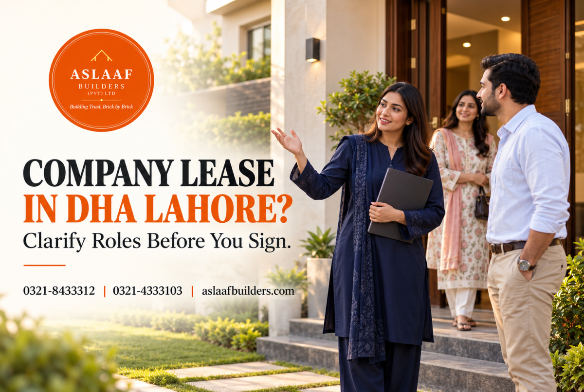 Renting a Lease House in DHA Lahore Through Your Company? Clarify the Lease First