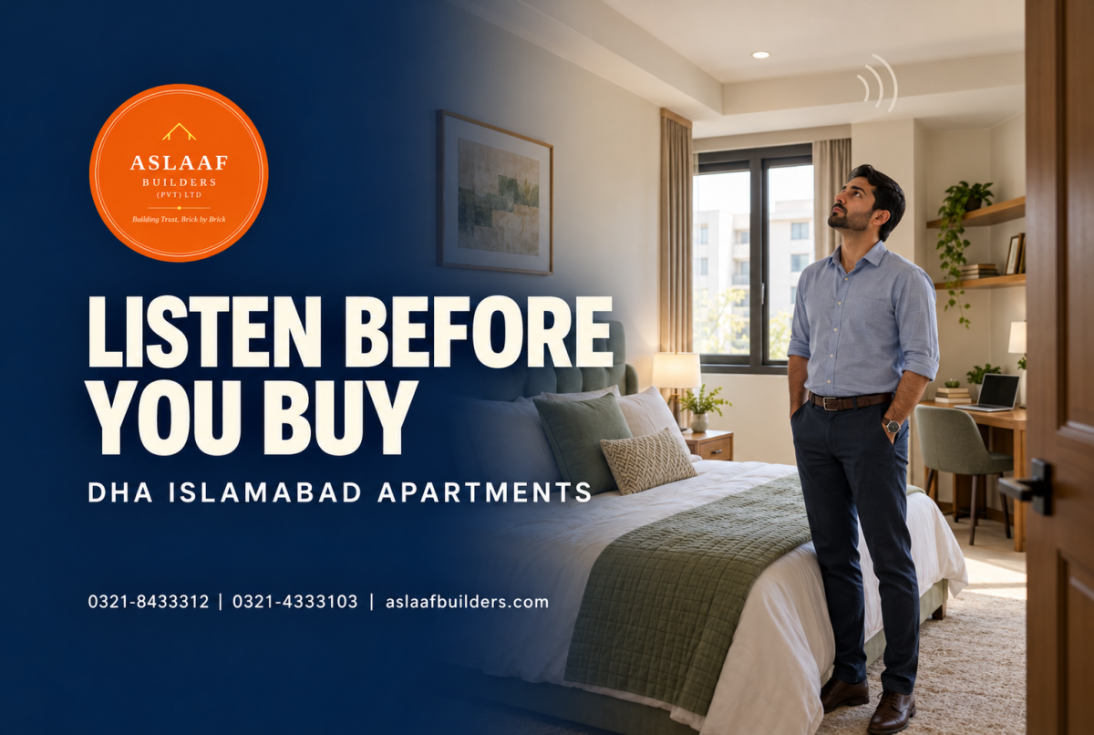Noise Insulation in DHA Islamabad Apartments: A Buyer’s Guide