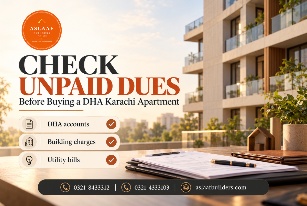 Buying a DHA Karachi Apartment? Check Unpaid Dues Before Transfer