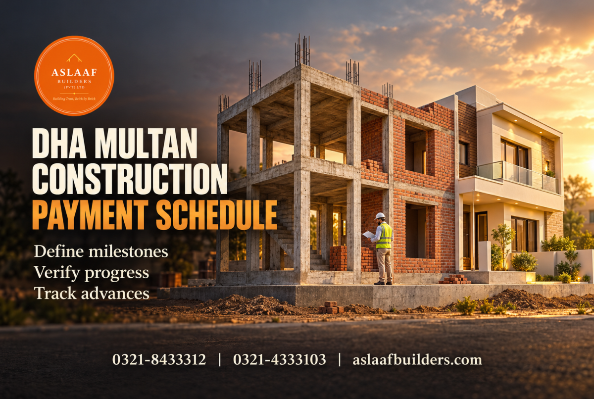 DHA Multan Construction Payment Schedule: Match Payments to Progress