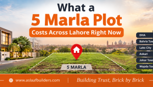 What a 5 Marla Plot Costs Across Lahore Right Now