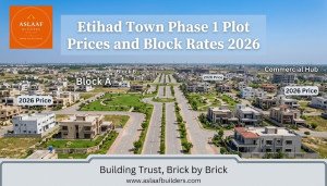 Etihad Town Phase 1 Plot Prices and Block Rates 2026