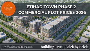 Etihad Town Phase 2 Commercial Plot Prices 2026