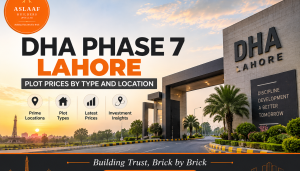 DHA Phase 7 Lahore Plot Prices by Type and Location