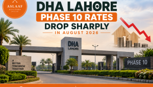 DHA Lahore Phase 10 Rates Drop Sharply in August 2026