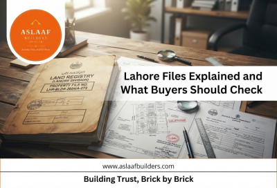 Lahore Files Explained and What Buyers Should Check