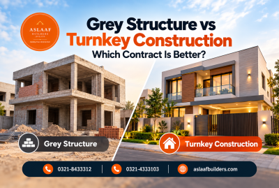 Grey Structure vs Turnkey Construction in Lahore: Which Contract Is Better?
