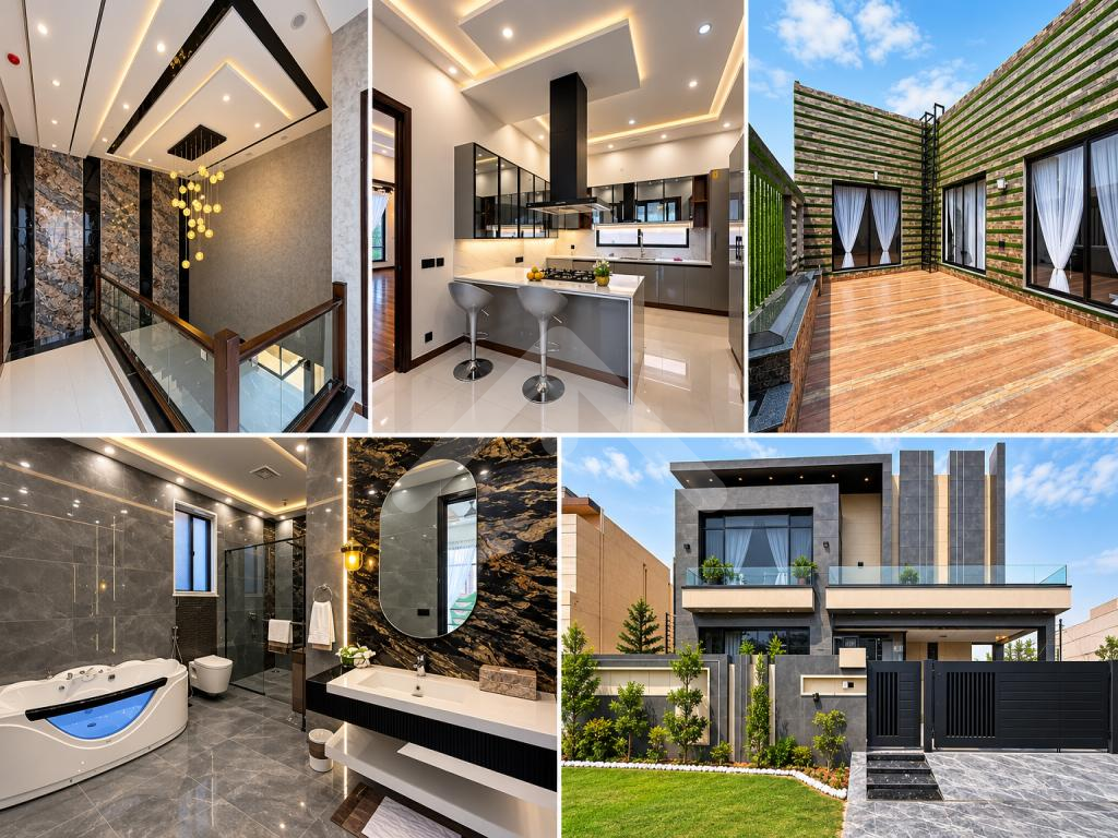 Brand New 5-Marla Modern Marvel Elegant Bungalow For Sale At Super Hot Location