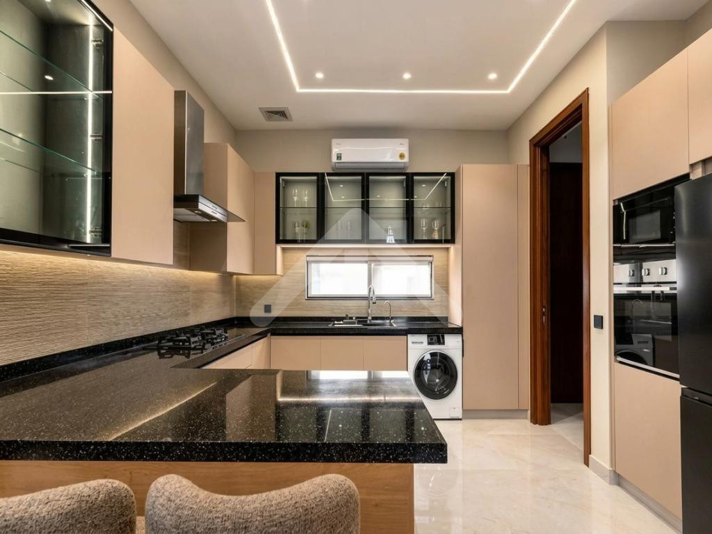 100 % Original Picture One Kanal Brand New Luxury Ultra-Modern Design Most Beautiful Fully Furnished Full Basement Bungalow For Sale At Prime Location Of DHA Lahore Near To Park Masjid & Commercial Market.