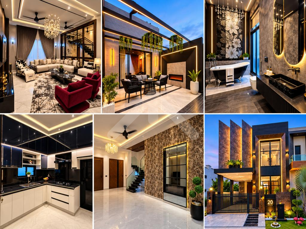 5marla Most Elegant Semi Furnished House For Sale