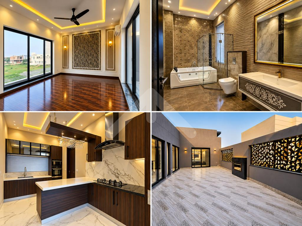 1 Kanal Modern Designed Luxury Bungalow for Rent At Prime Location In DHA Phase 7 Original Pictures Are Attached