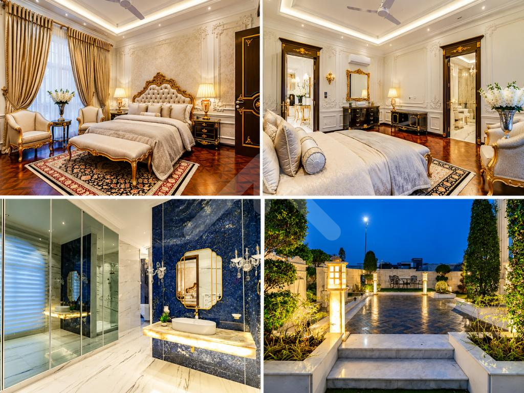 1 Kanal Top Quality Build Luxurious Beautiful Ultra Modern Design Villa With Basement For Sale In DHA Lahore Phase 7 Prime Location, Near RAYA. .