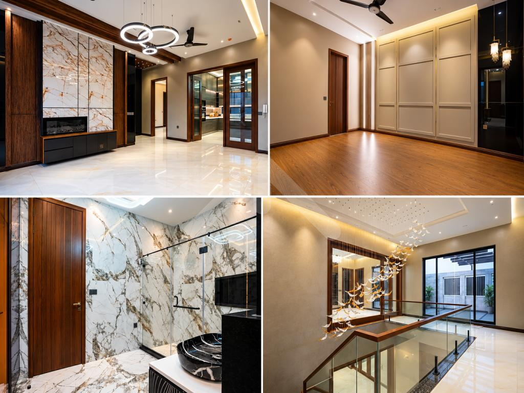 1 Kanal Top Quality Build Beautiful Modern Design Villa For Sale In DHA Lahore Phase 7 Prime Location