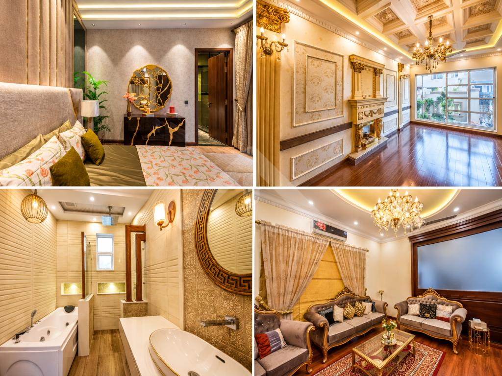 DHA Phase 7 1 Kanal 5-Bed Fully Furnished Victorian-Style House For Sale