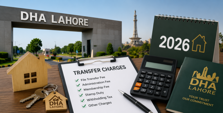 DHA Lahore Transfer Charges