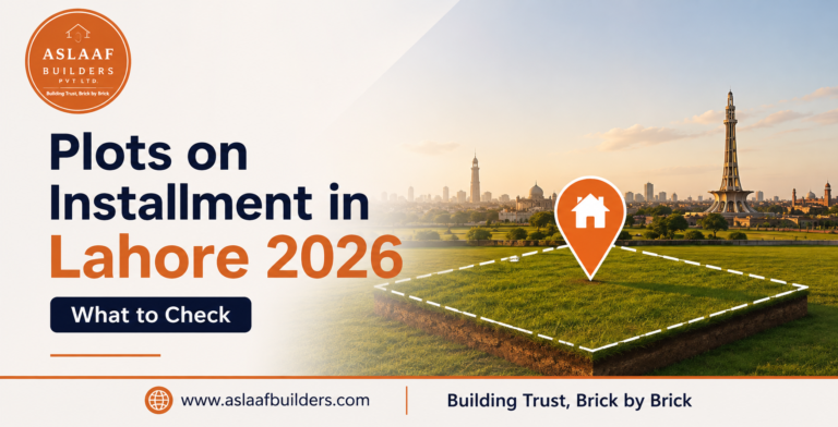 Plots on Installment in Lahore 2026